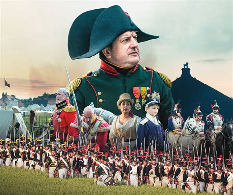 Over 200 years after the famous battle, Napoleon and Wellington lock horns once again